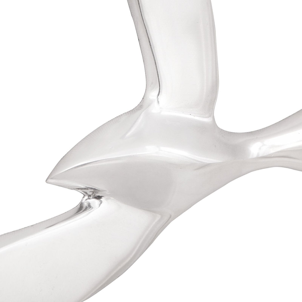 Wall Mounted Seagull 2 Pack Silver Aluminum