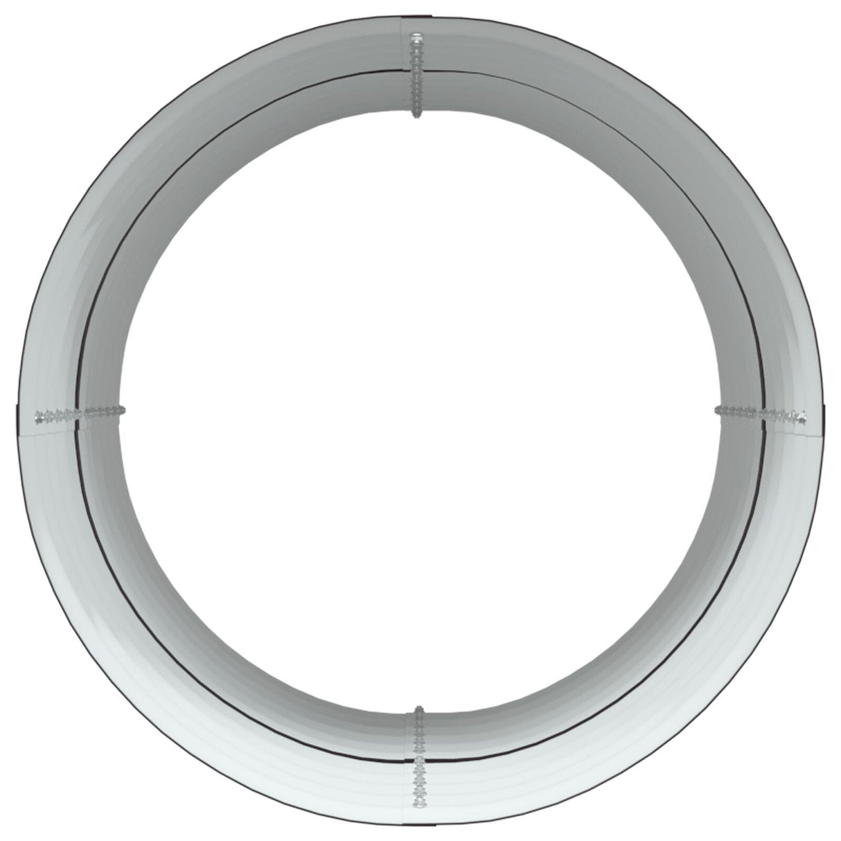 Garden Raised Bed - Brown 80X80X81 Cm Galvanized Steel