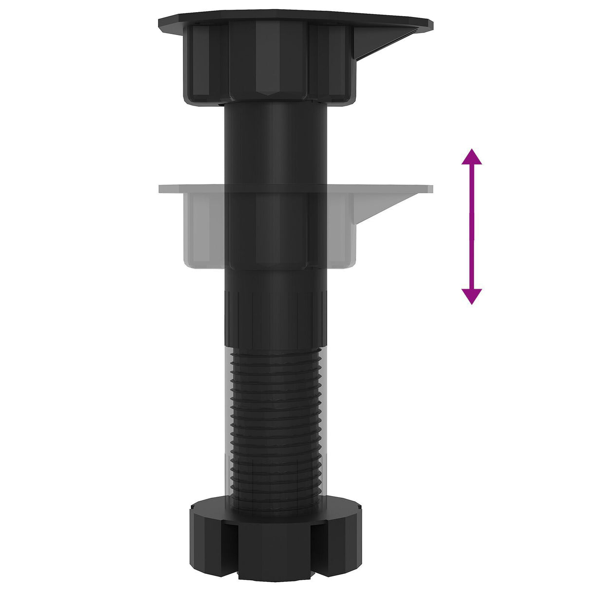 Cabinet With Drawer In Black Oak, 80X46X81.5 Cm, Made Of Engineered Wood