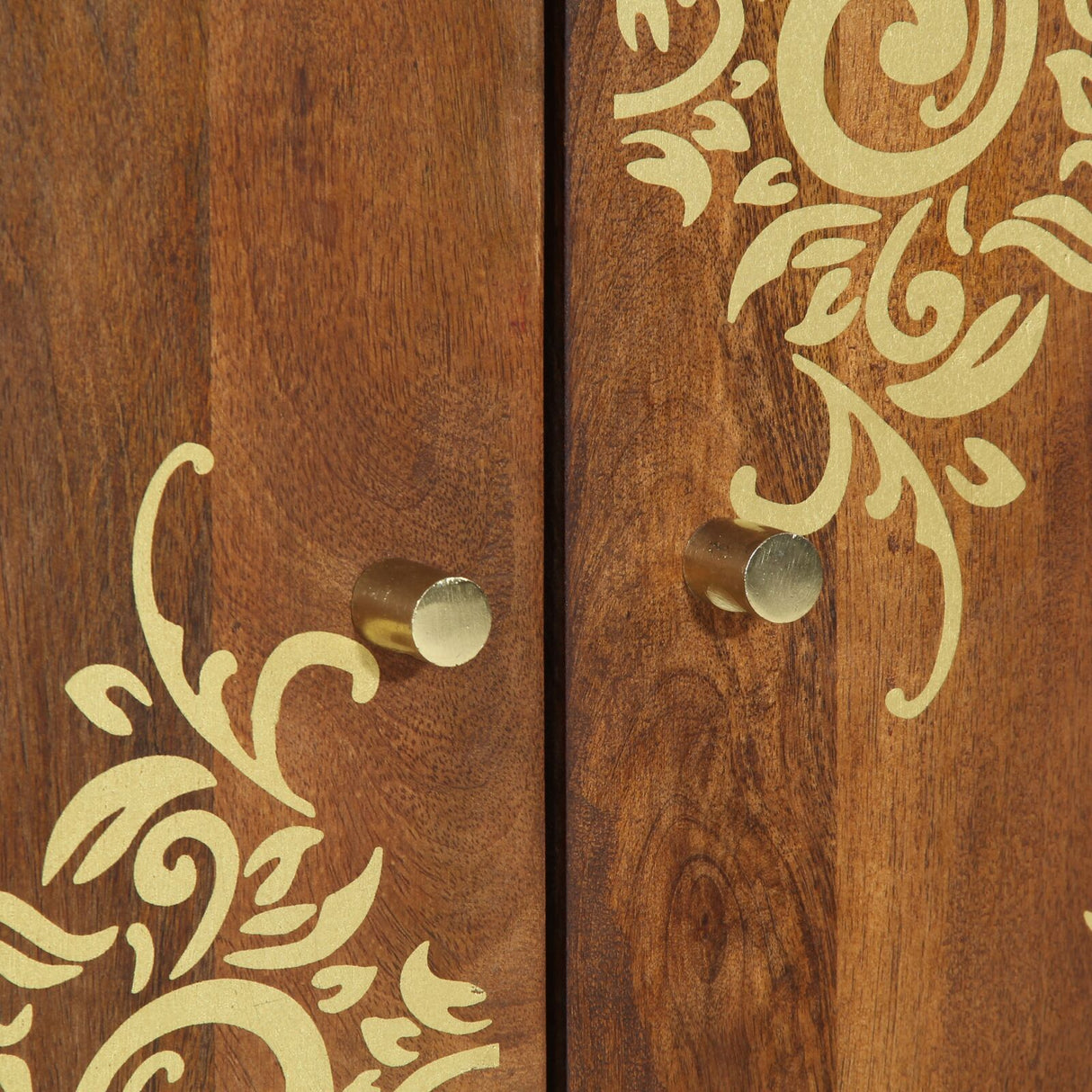 Sideboard 60X33X75 Cm Solid Wood Mango