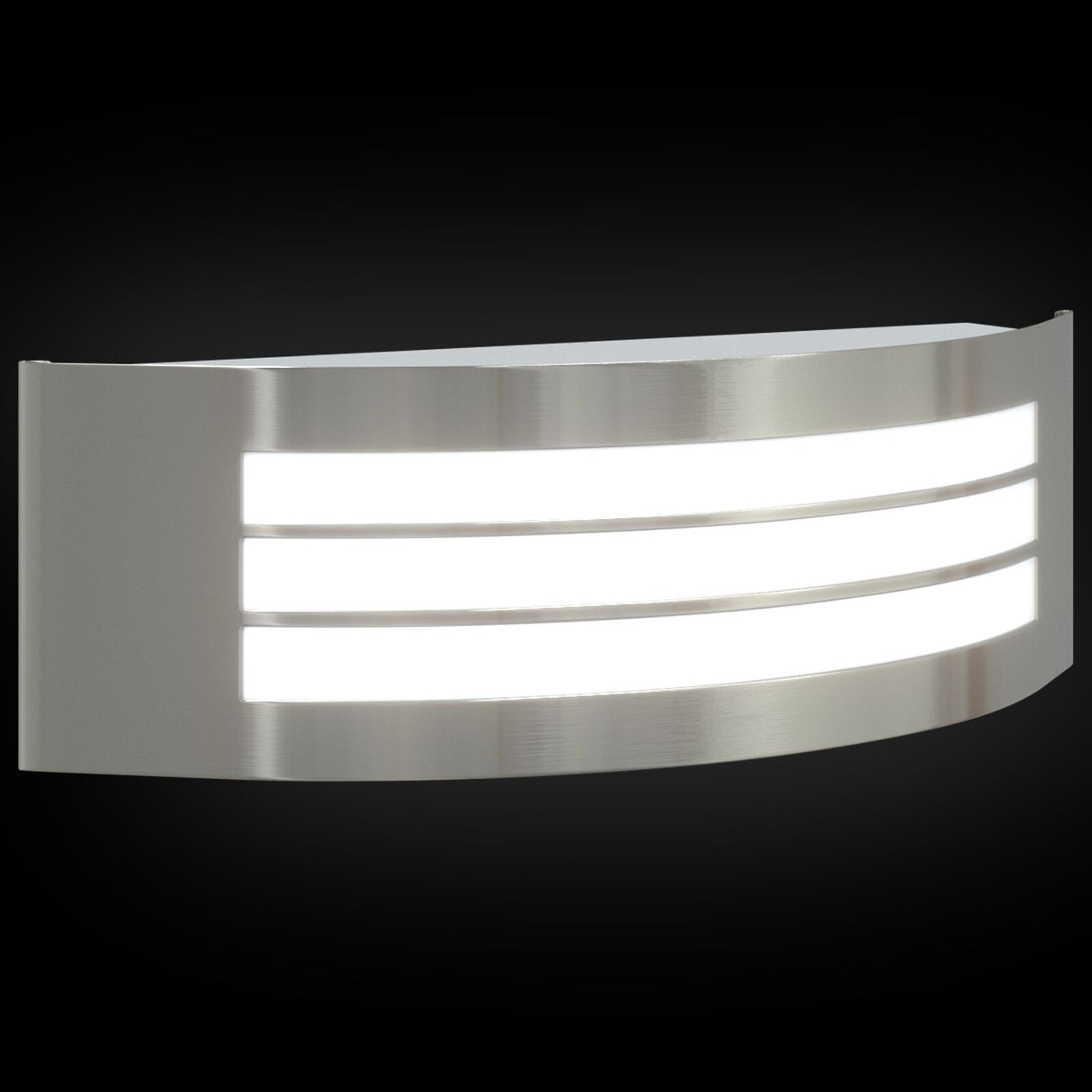 Outdoor Wall Light Silver Ip44