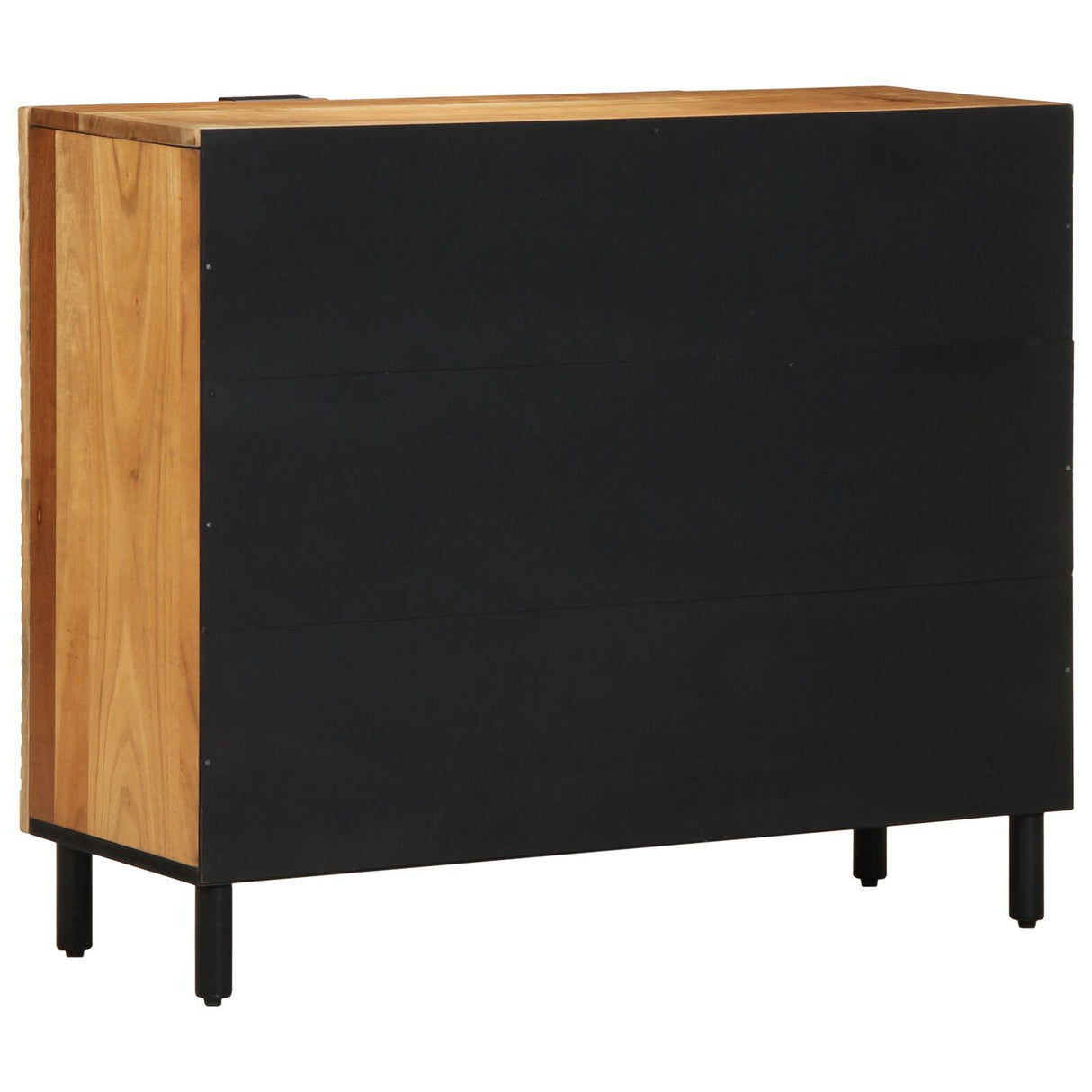 Sideboard 90X33X75 Cm Solid Wood Acacia