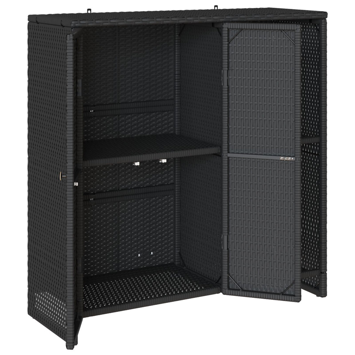 Storage Cabinet 100X36X102 Cm Rattan