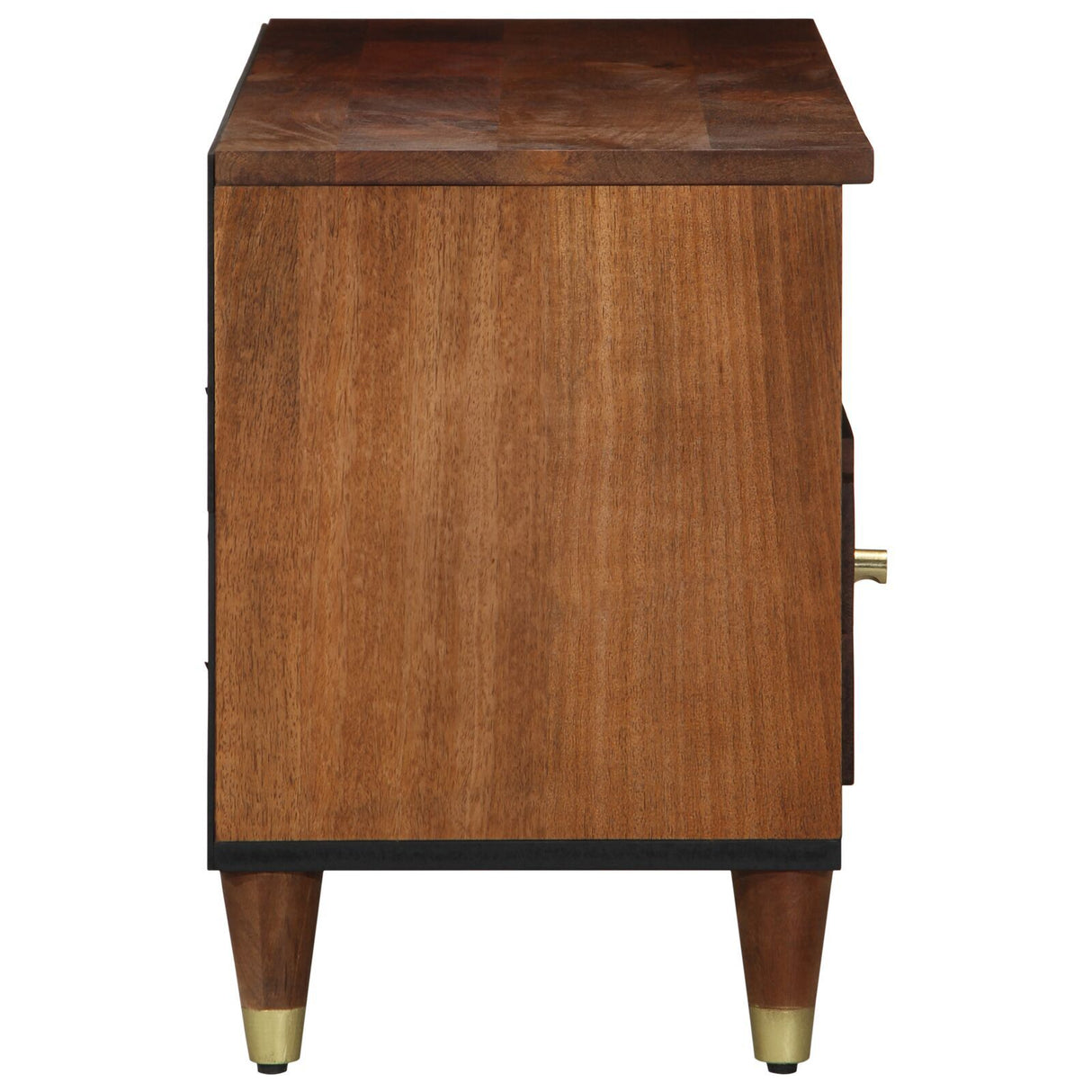 Tv Cabinet 100X33X46 Cm Solid Wood Mango