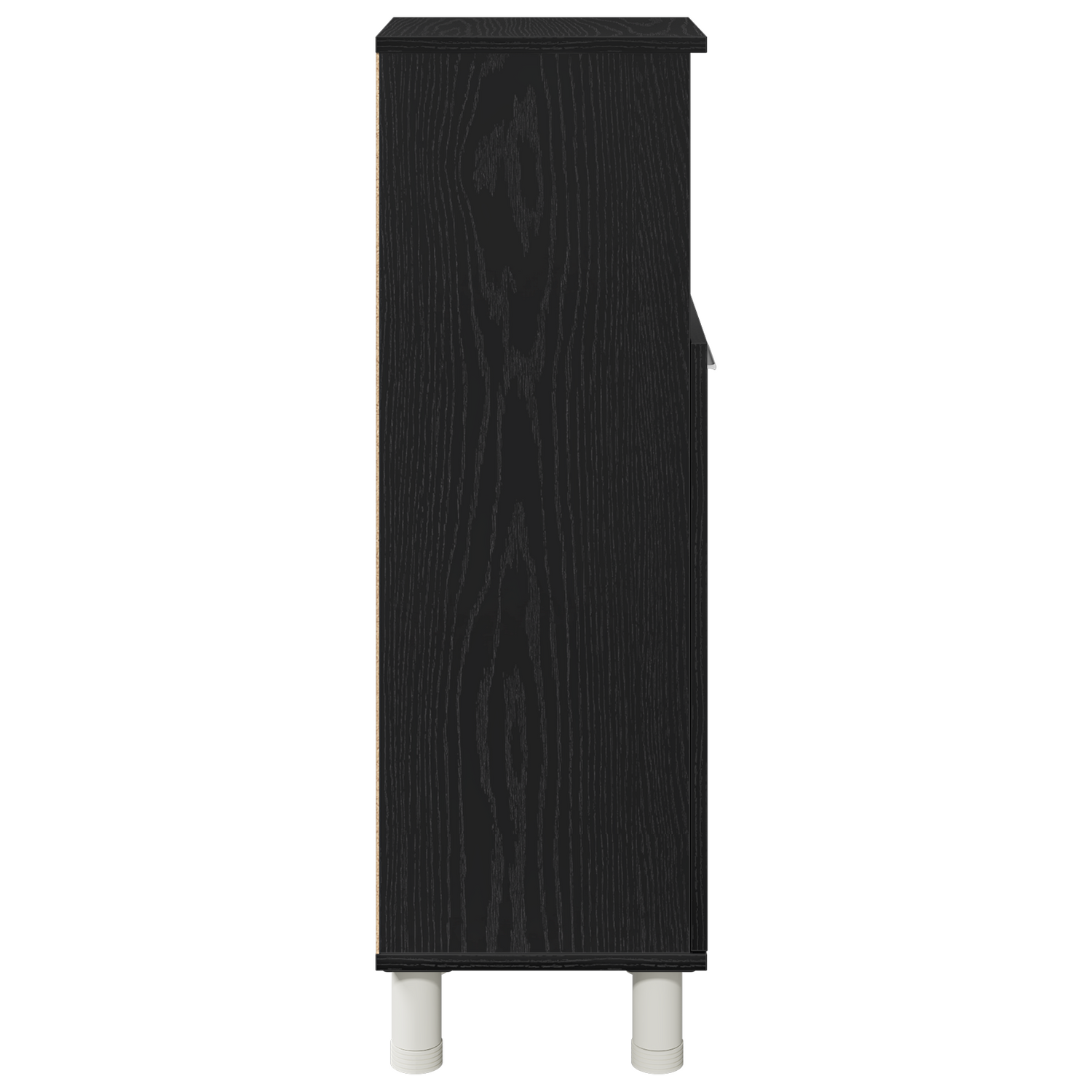 Bathroom Cabinet Black Oak Engineered Wood With Black Oak Finish