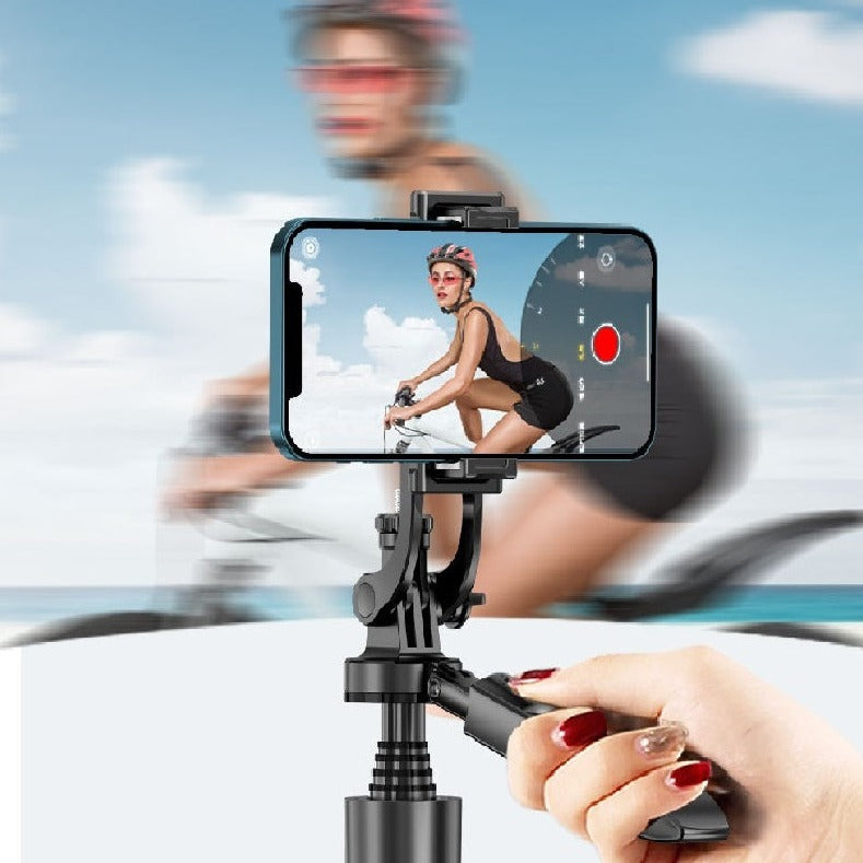 360 Auto Face Tracking Phone Gimbal – Smart AI Tracking for Vlogs & Live Streaming
