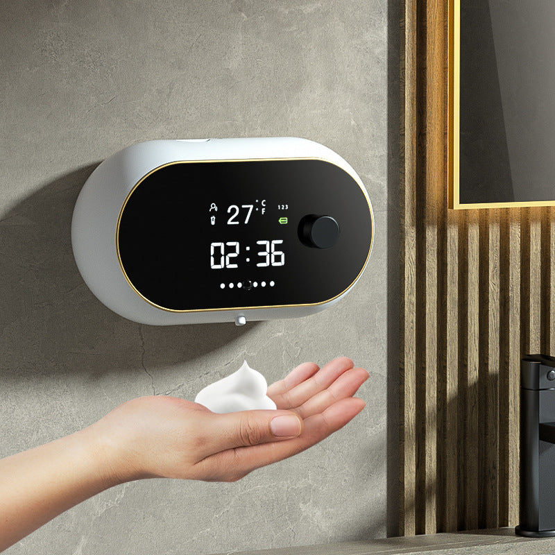 Touchless Automatic Foam Soap Dispenser - Wall Mounted, Hygienic & Effortless Handwashing