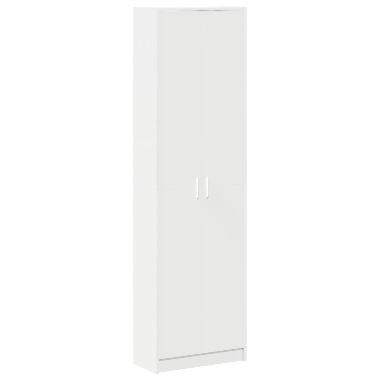 Wardrobe White 55X25X189 Cm Engineered Wood