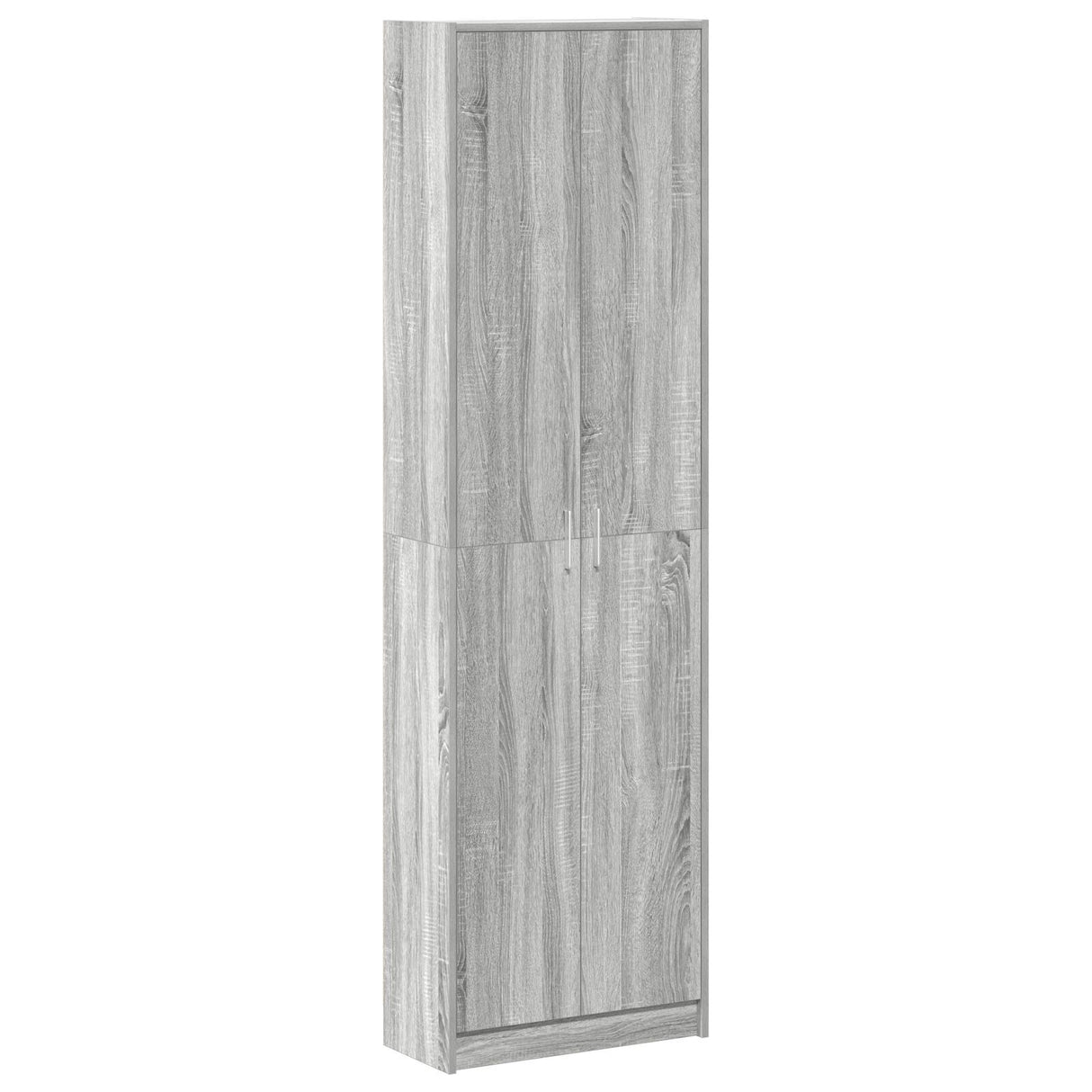 Wardrobe Grey Sonoma 55X25X189 Cm Engineered Wood