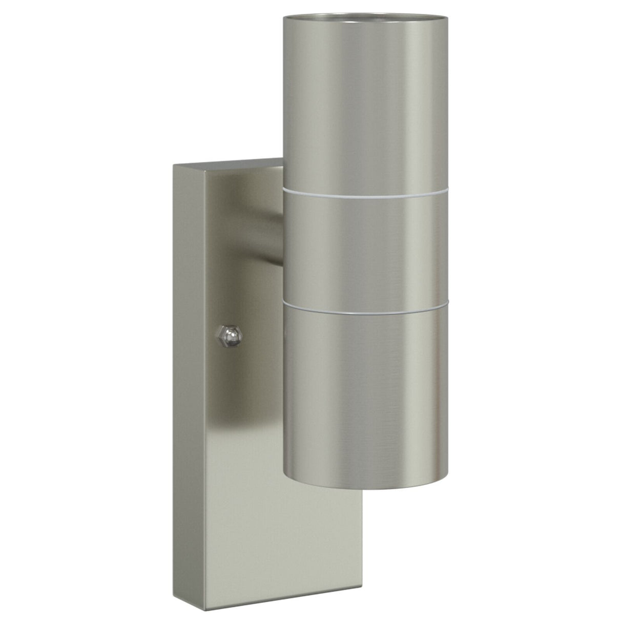 Outdoor Wall Light Silver Ip44