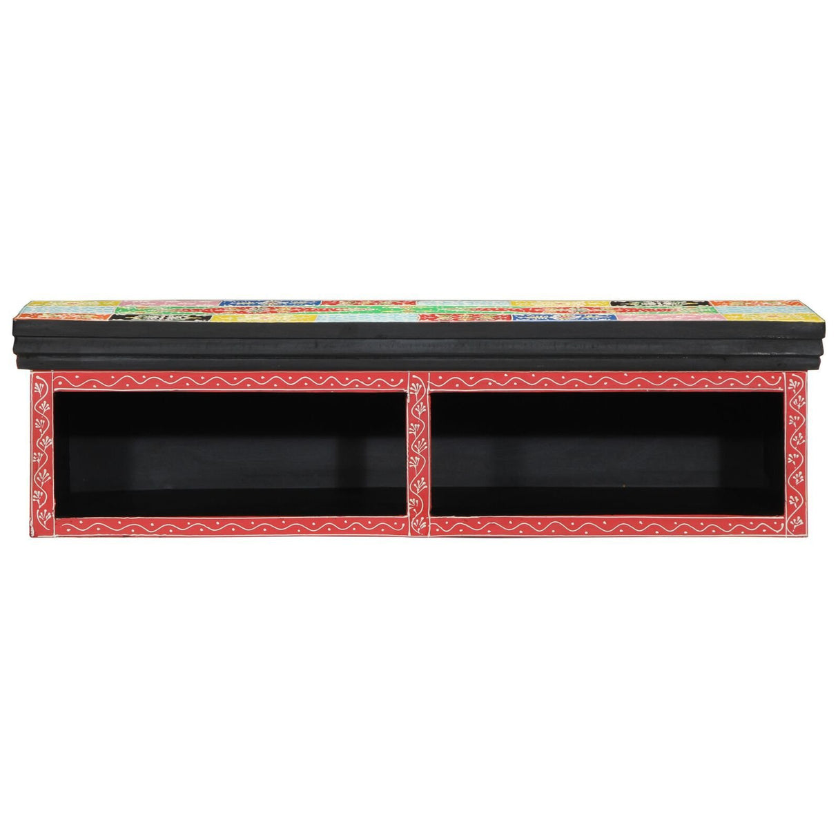 Tv Cabinet Wall Mounted Multicolour Engineered Wood