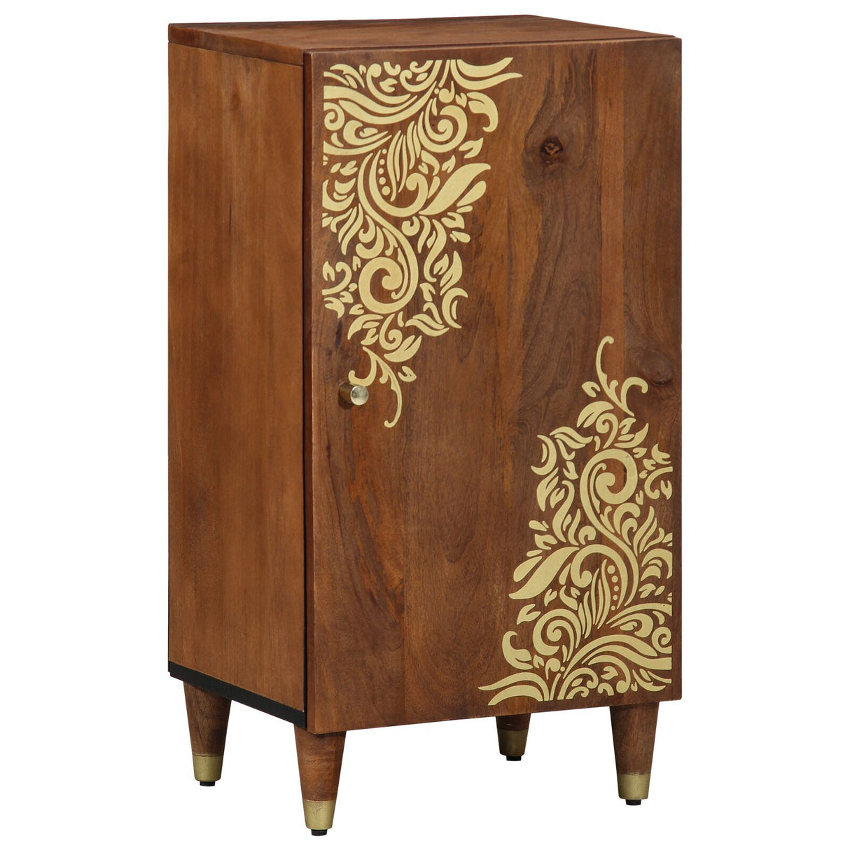 Sideboard 40X33X75 Cm Solid Wood Mango