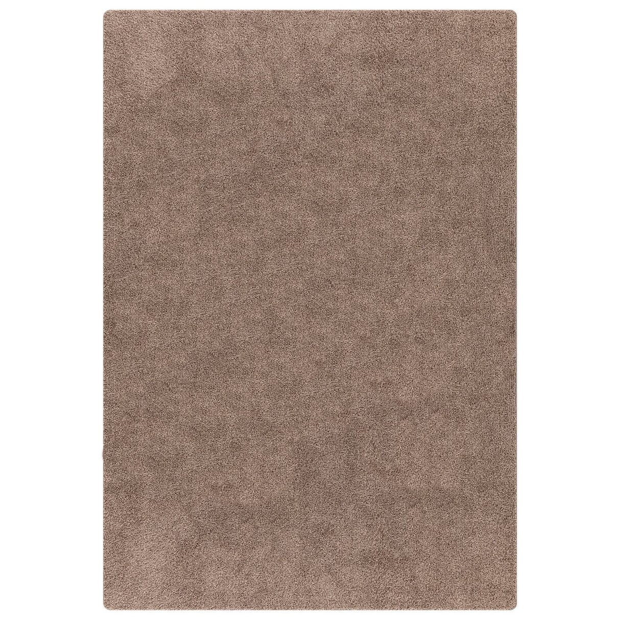 Shaggy Rug With Latex Backing Brown 80X150 Cm