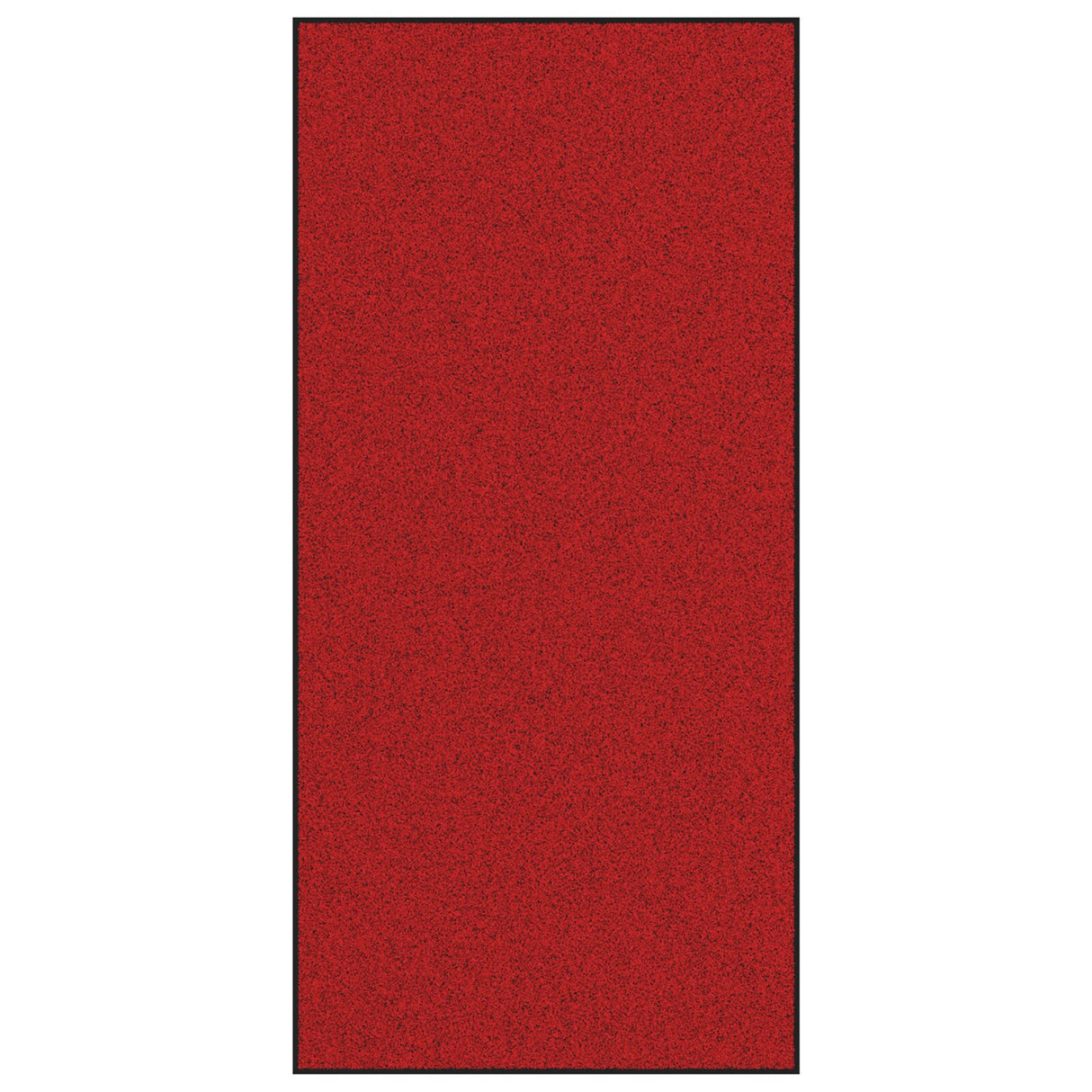 Washable Red Doormat 120X250 Cm