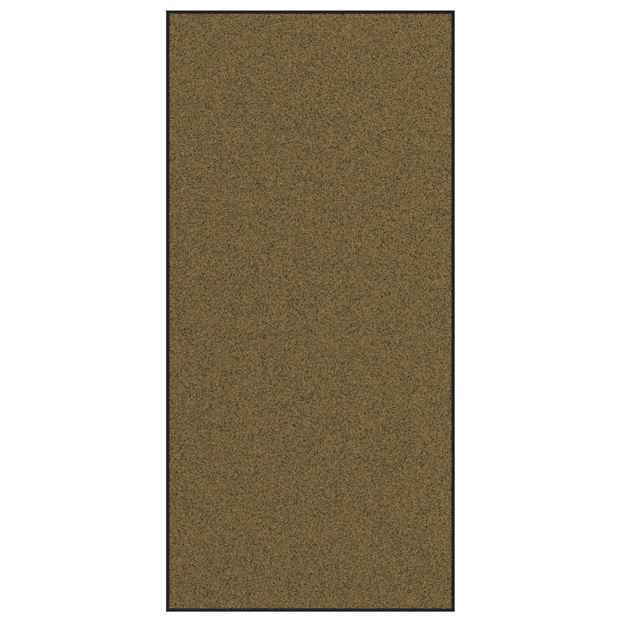 Washable Brown Doormat 120X250 Cm