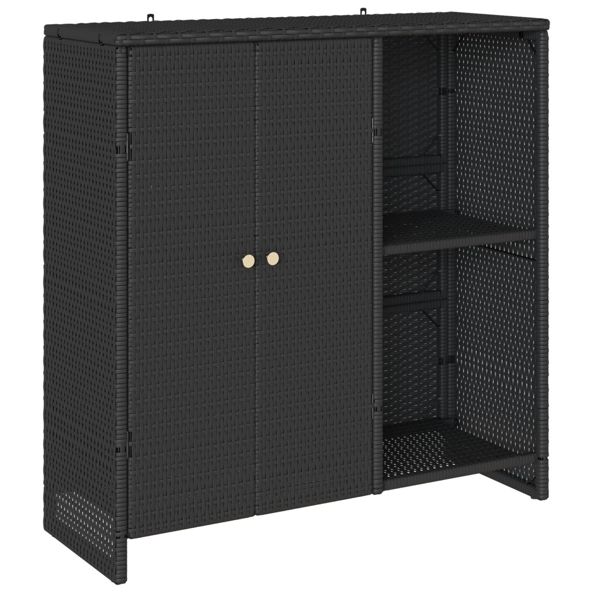 Storage Cabinet 100X36X102 Cm Rattan