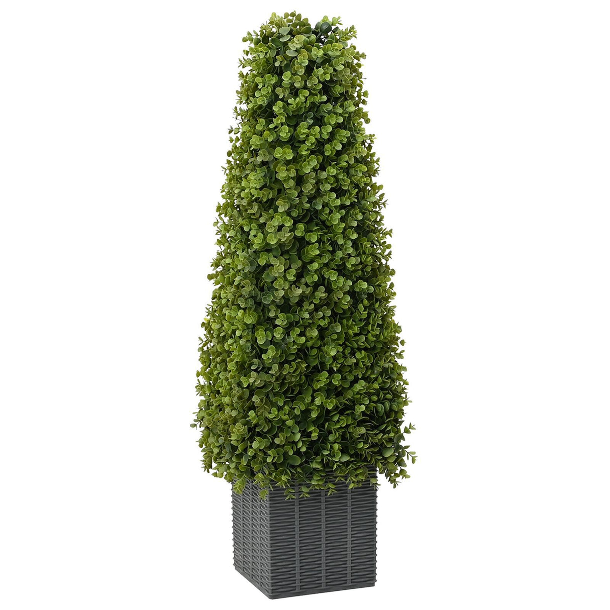 Artificial Plant Eucalyptus Tree With Pot 27X27X90 Cm Green