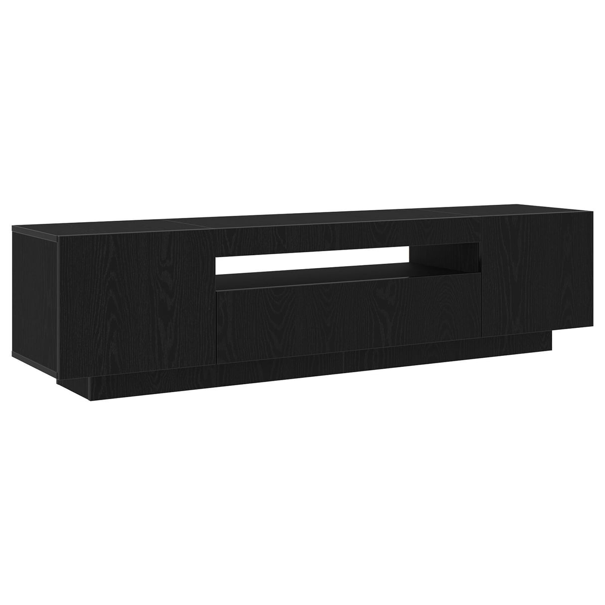 Tv Stand With Led Lights - , 160X35X40 Cm, Made From Engineered Wood