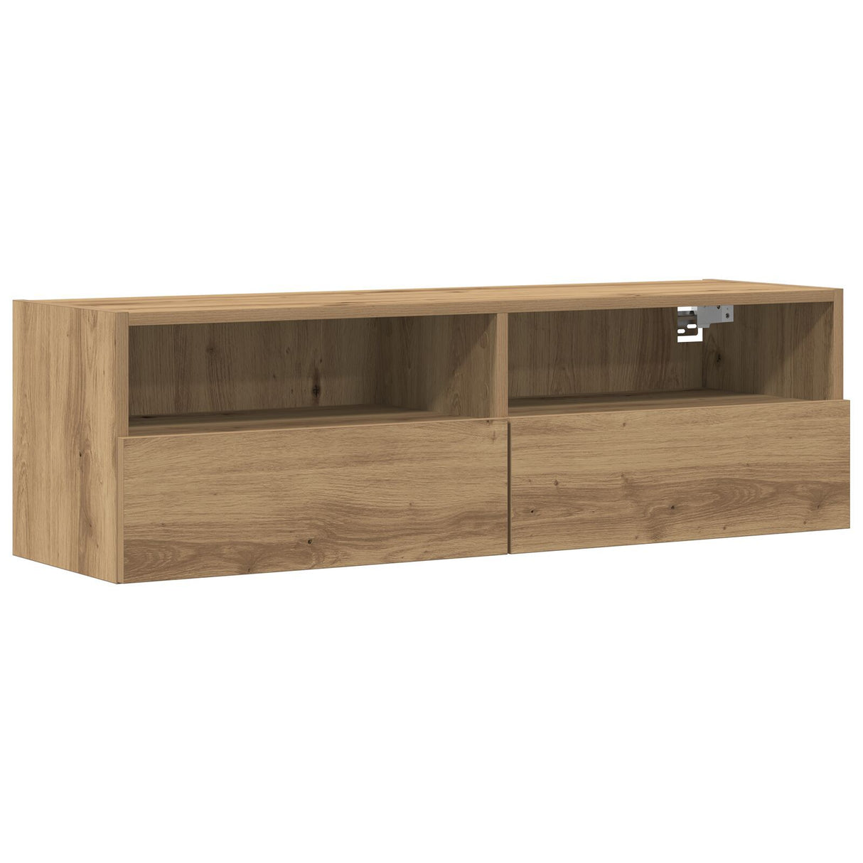 Tv Wall Cabinet Artisan Oak 100X30X30 Cm Engineered Wood