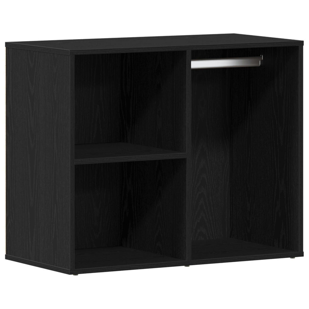 Black Oak Cosmetic Cabinet - 80X40X65 Cm, Made From Engineered Wood