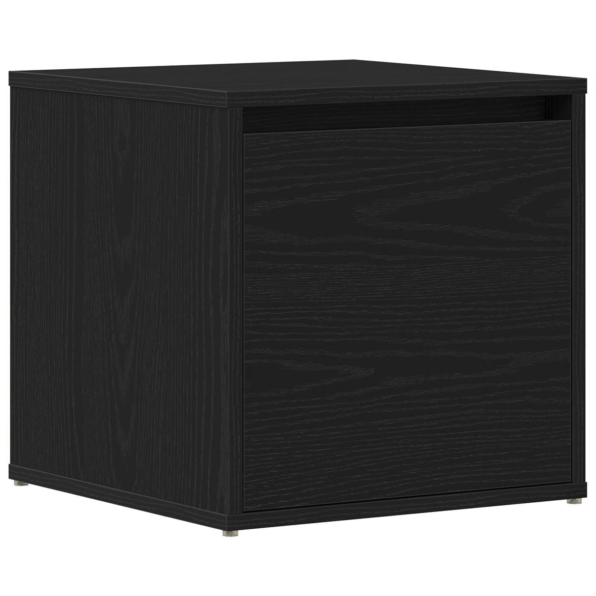 Box Drawer Black Oak 40,5X40X40 Cm Engineered Wood