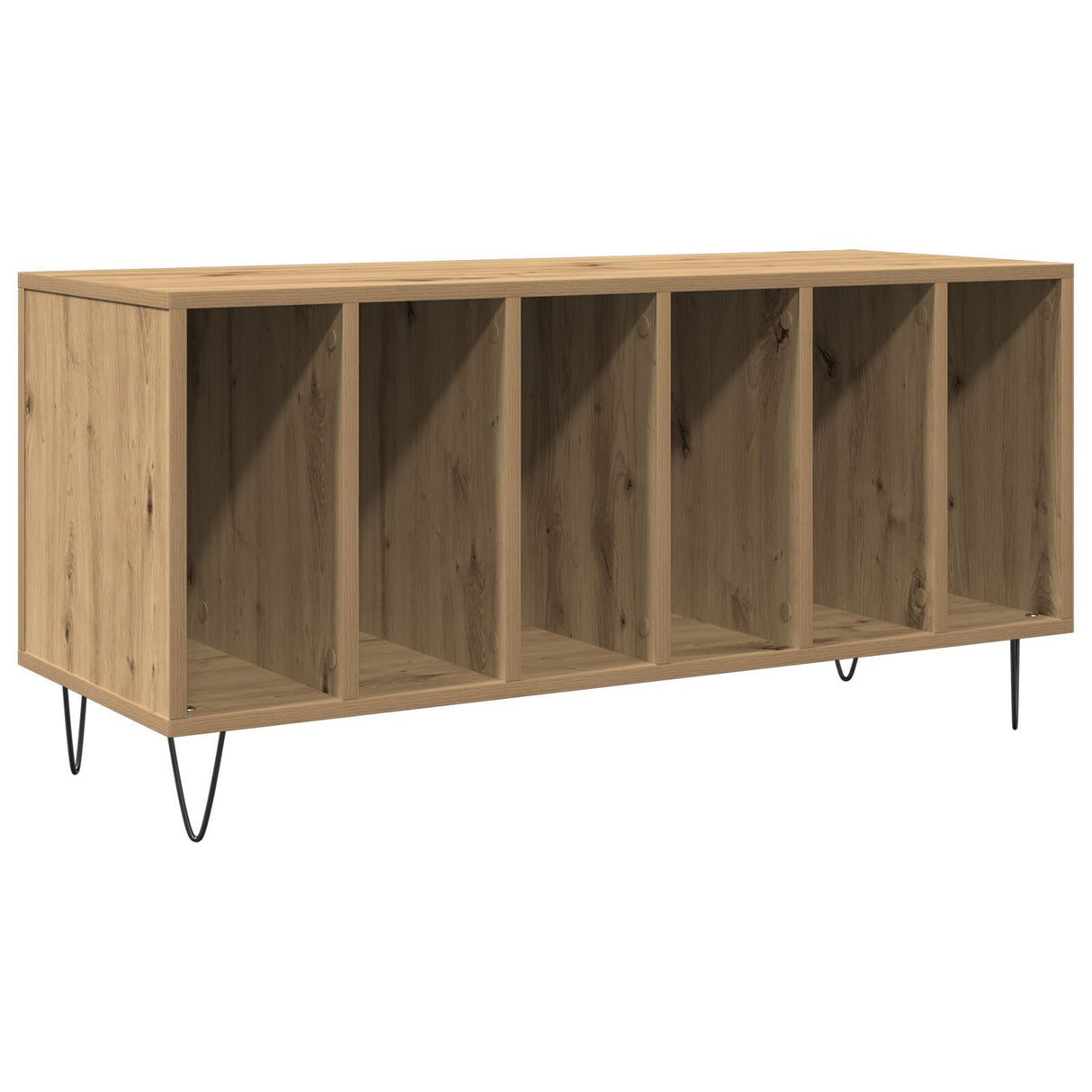 Record Cabinet Old Wood 100X38X48 Cm Engineered Wood