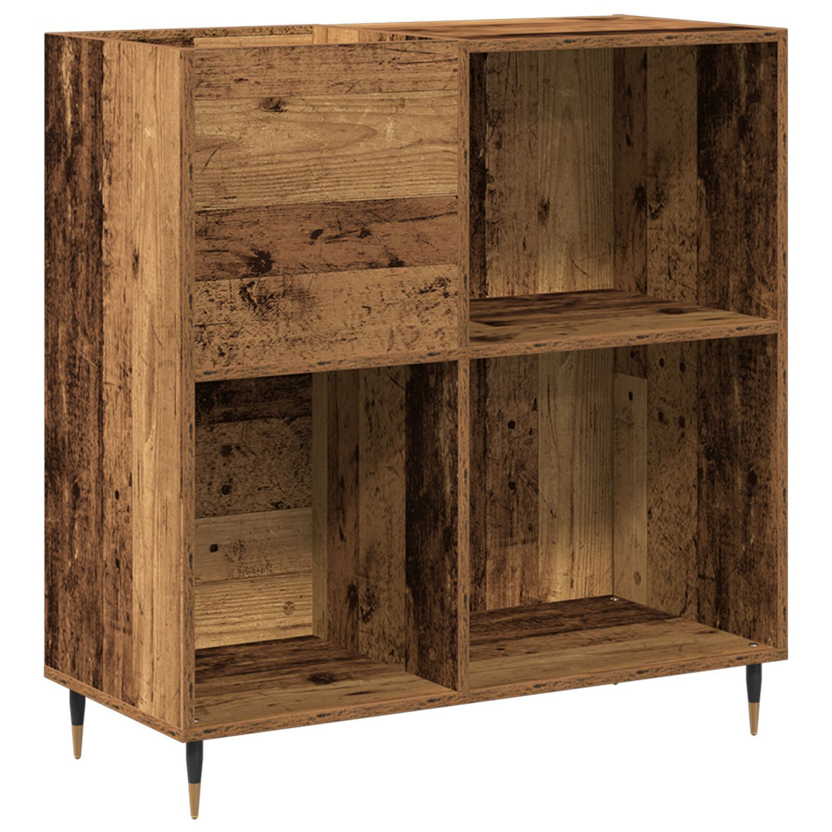 Record Cabinet Artisan Oak 84,5X38X89 Cm Engineered Wood