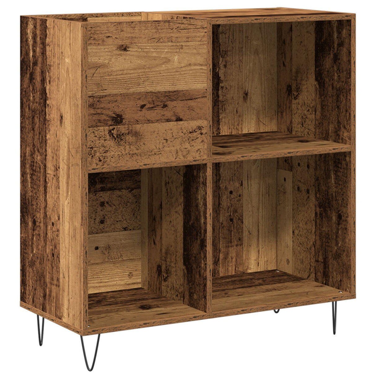Media Cabinet Artisan Oak 84.5X38X90 Cm Engineered Wood