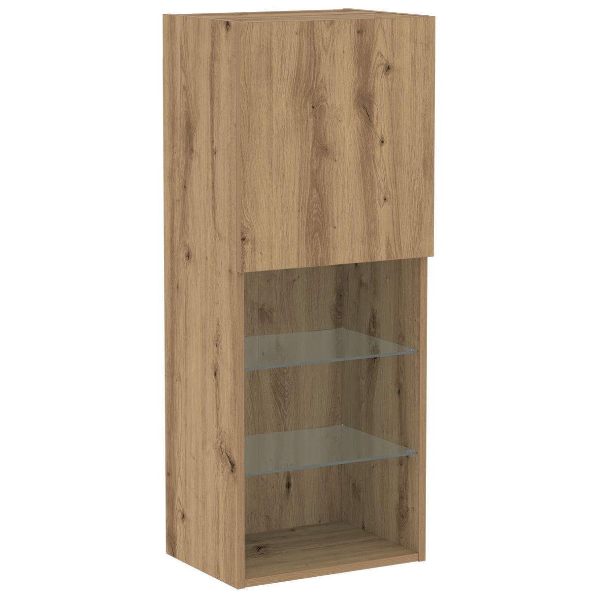 Tv Cabinet With Led Lights Artisan Oak 40,5X30X102 Cm