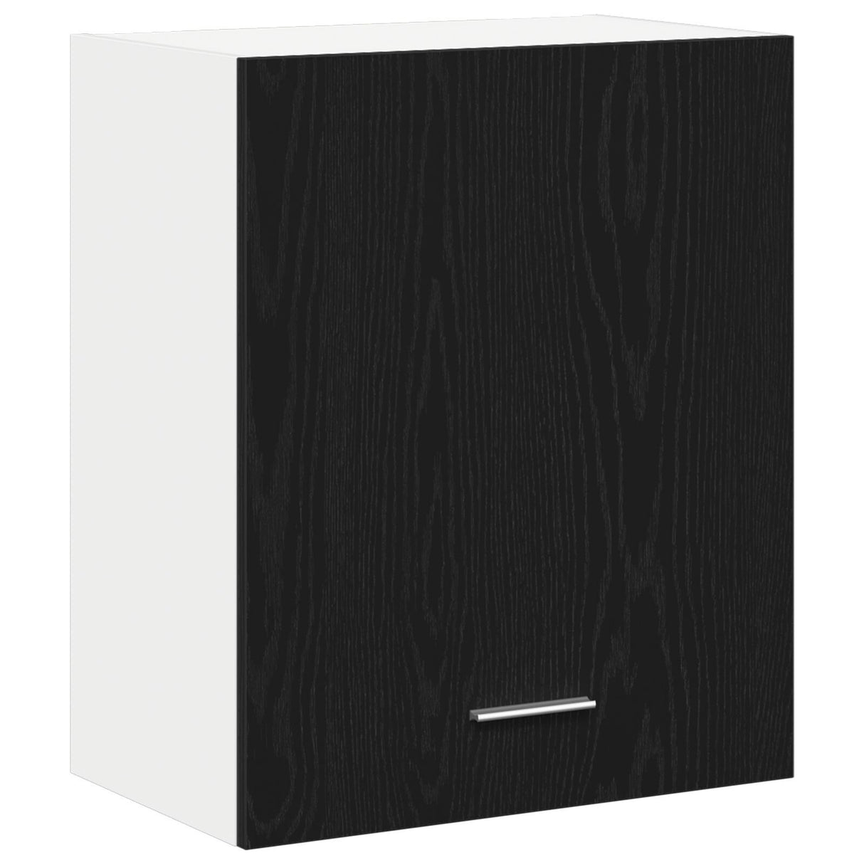 Black Oak Hanging Cabinet 50X31X60 Cm Made From Engineered Wood