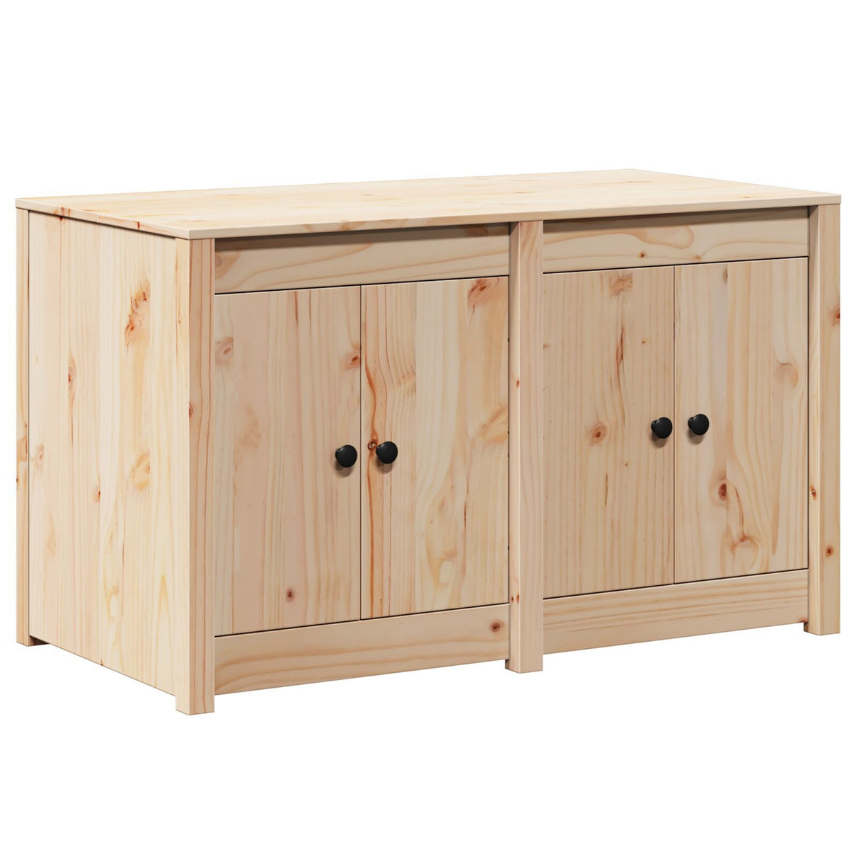 Outdoor Kitchen Cabinet 106X55X64 Cm Solid Wood Pine