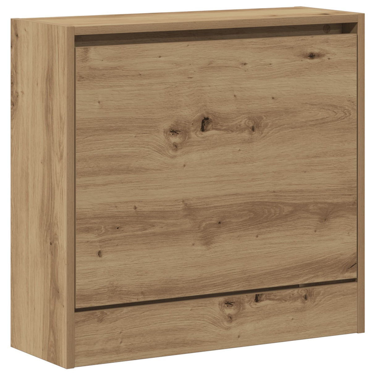 Shoe Cabinet Artisan Oak 60X21X57 Cm Engineered Wood