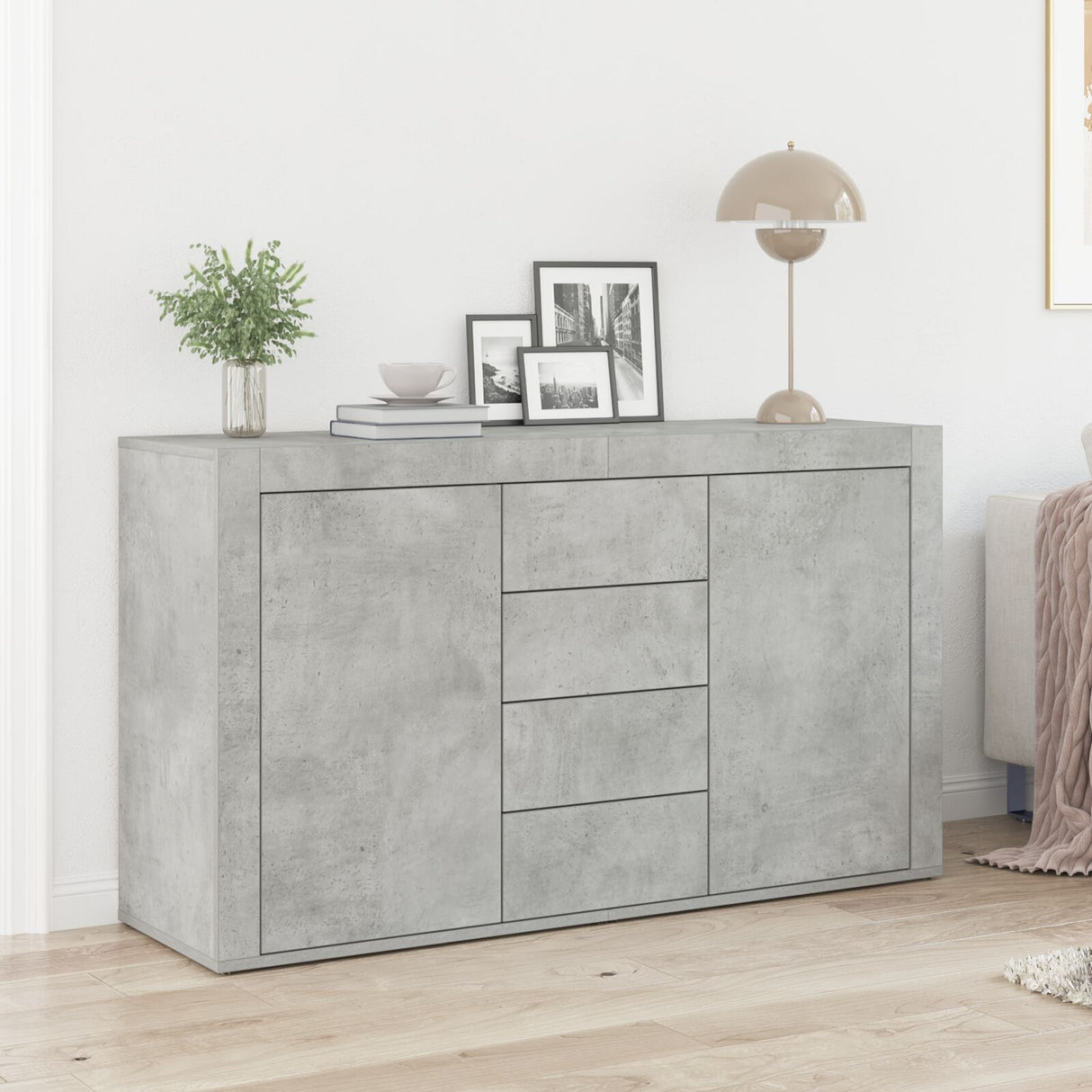 Sideboard Wood 120 X 36 X 69 Cm Storage