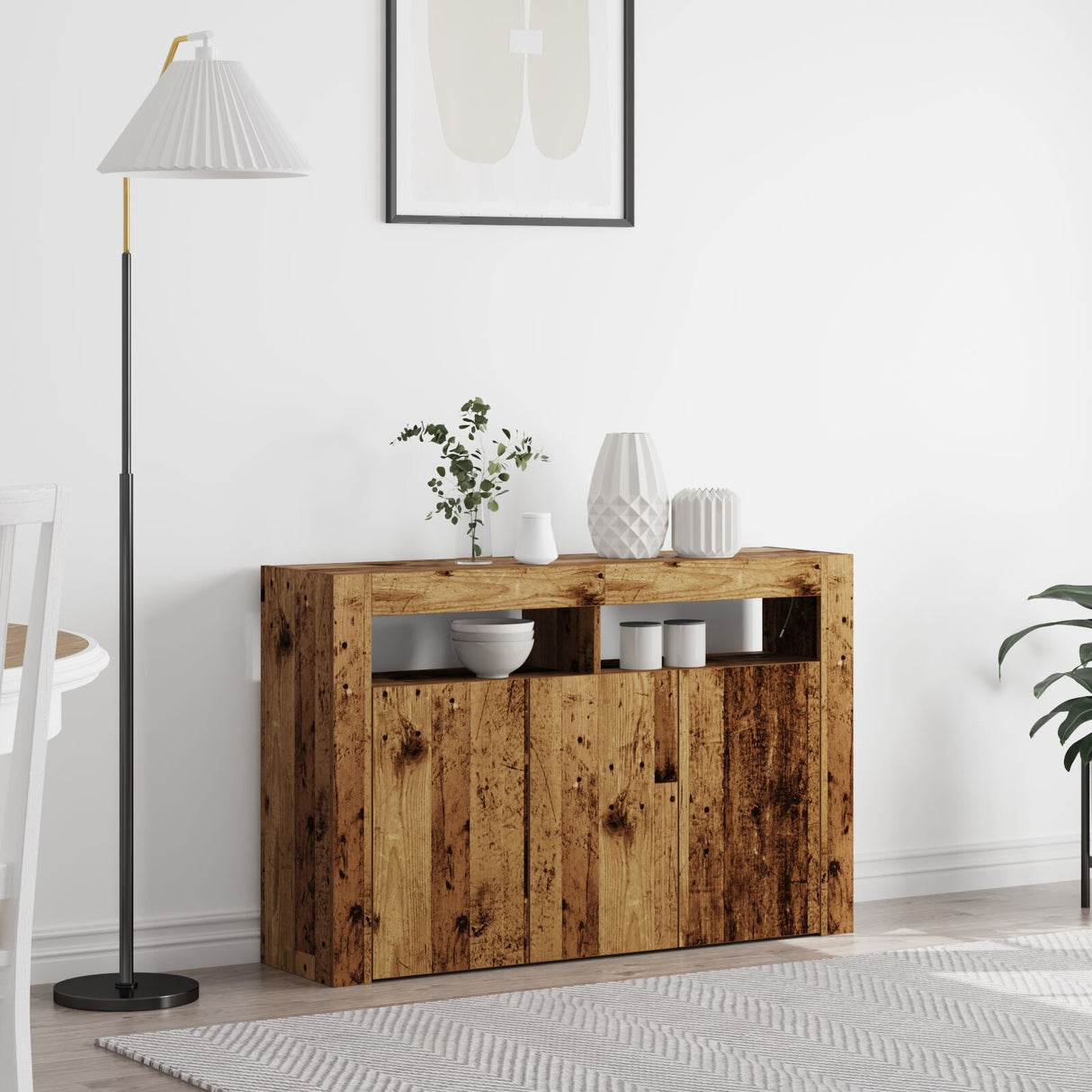 Sideboard Engineered Wood 116 X 30 X 75 Cm Sideboard
