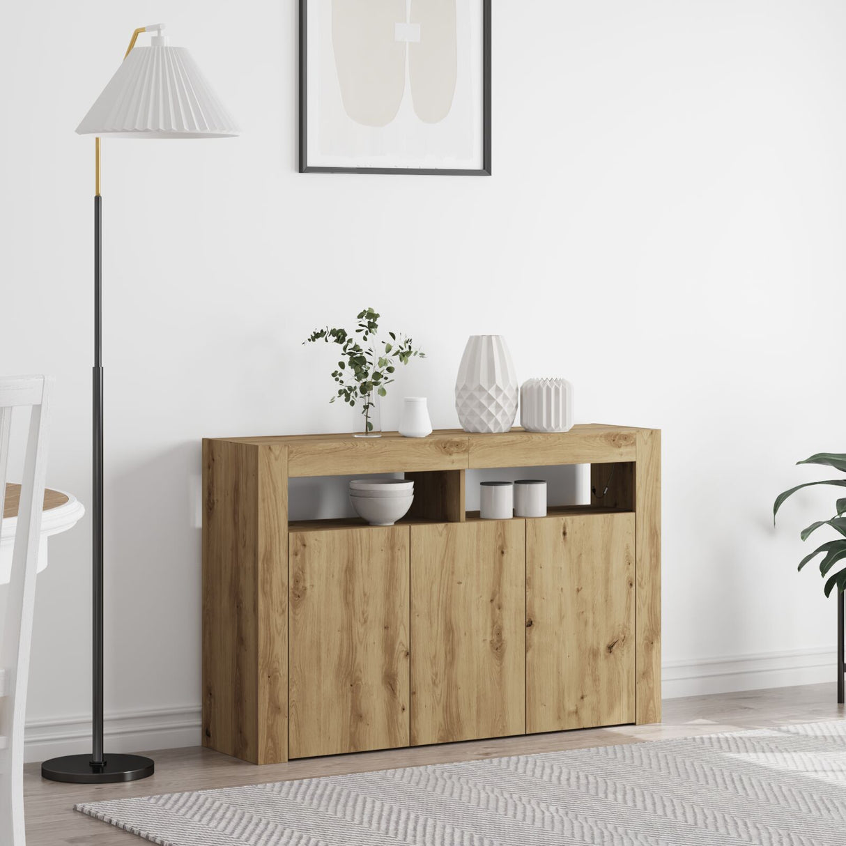 Sideboard Engineered Wood 116 X 30 X 75 Cm Sideboard