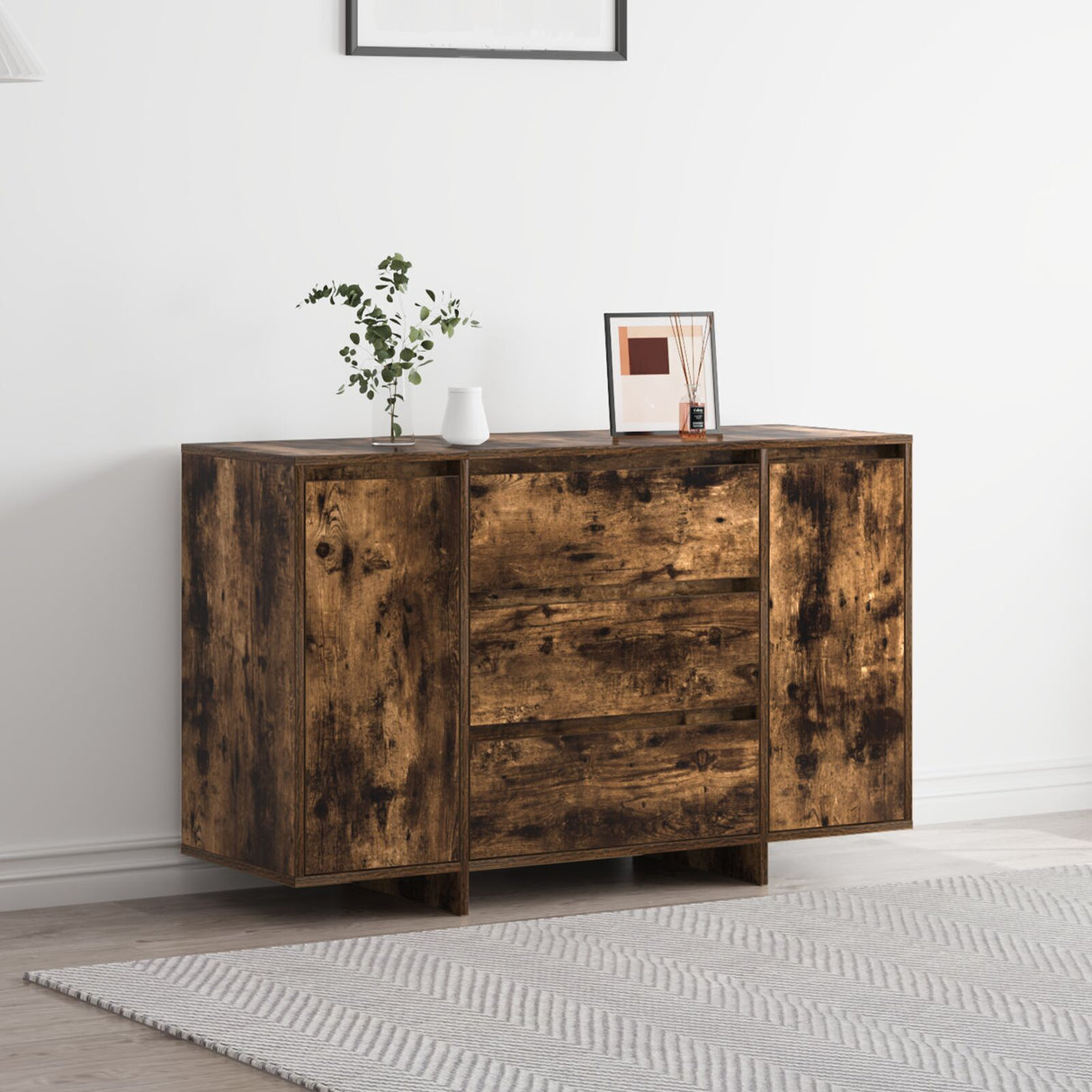 Sideboard 120X41X75 Cm Engineered Wood