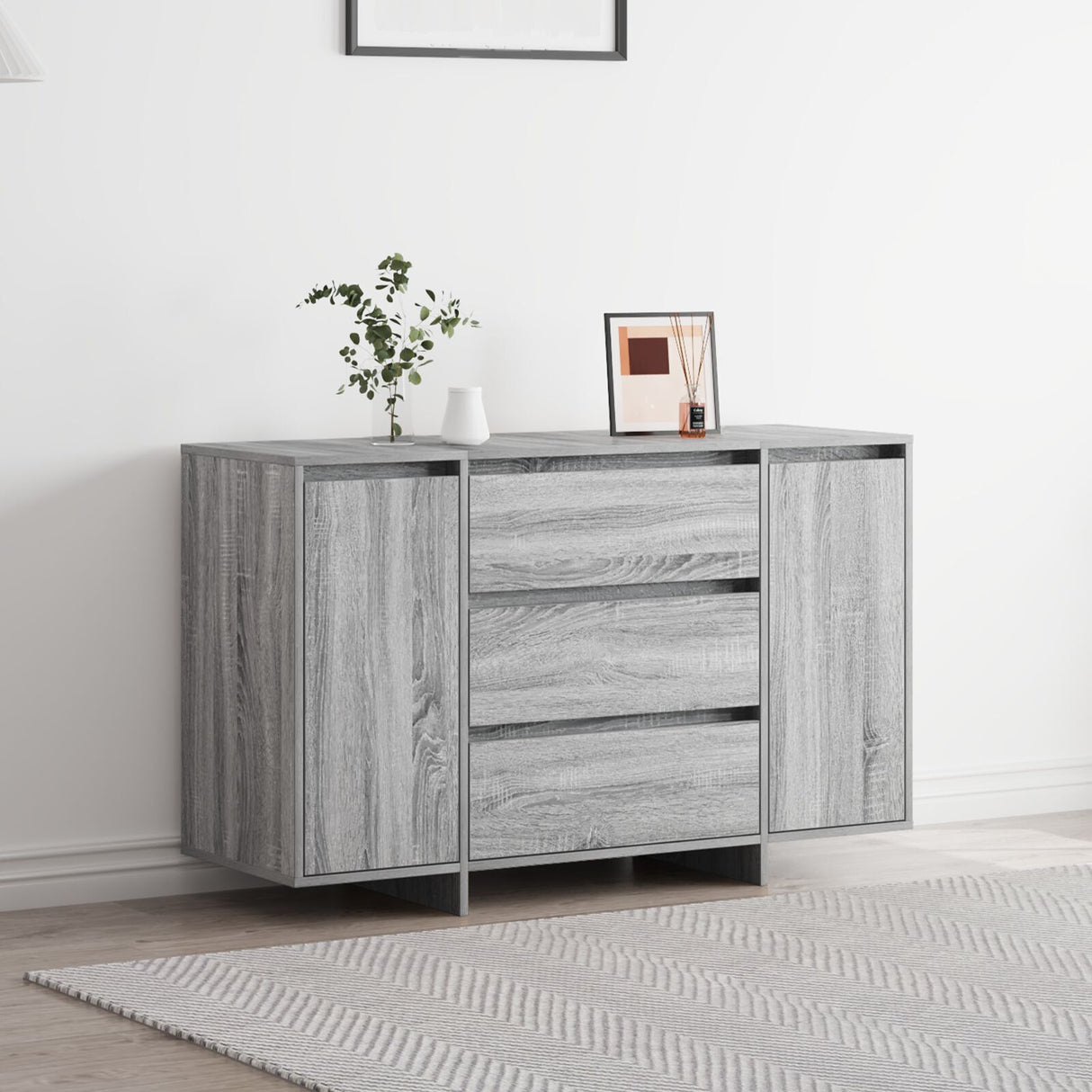 Sideboard 120X41X75 Cm Engineered Wood