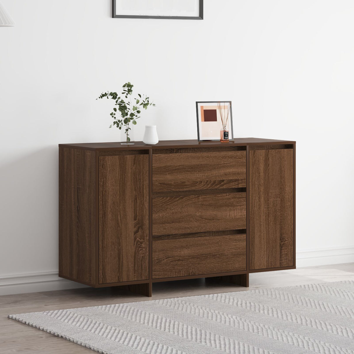 Sideboard 120X41X75 Cm Engineered Wood