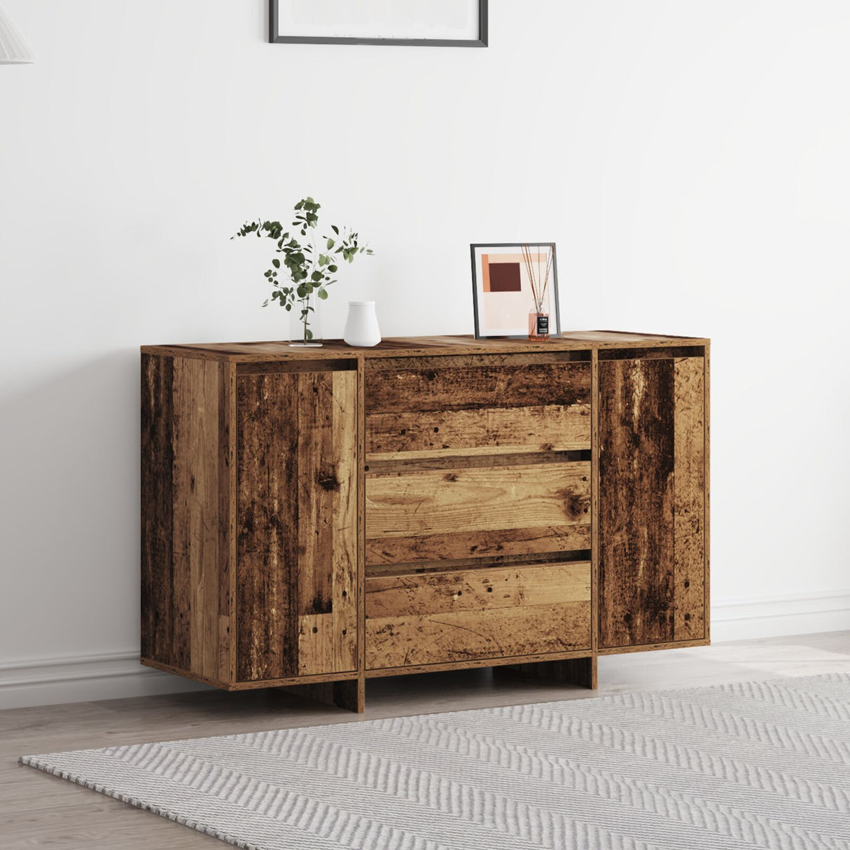 Sideboard 120X41X75 Cm Engineered Wood