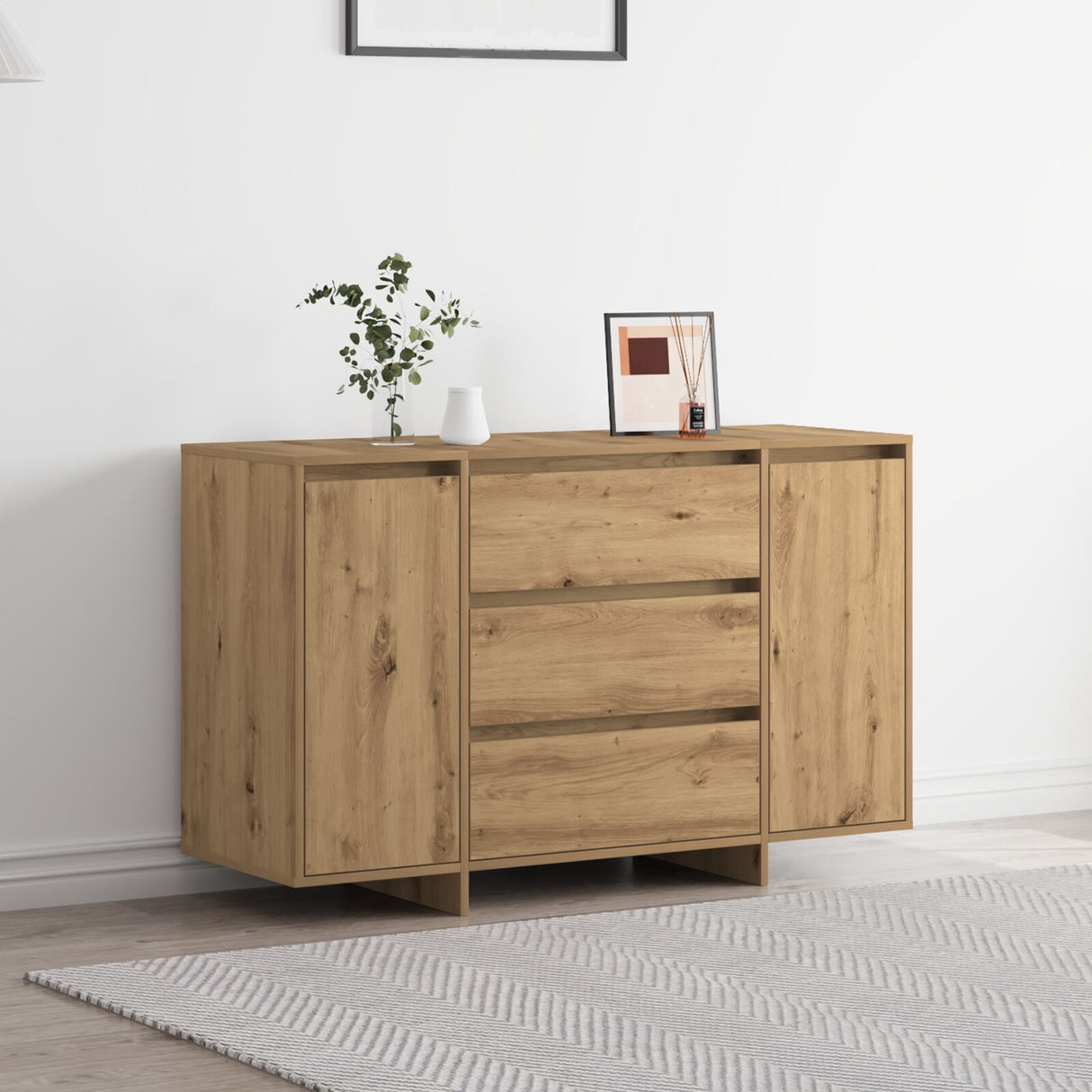 Sideboard 120X41X75 Cm Engineered Wood