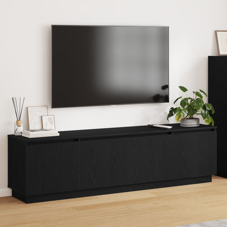 Tv Cabinet With Led 180X38X49 Cm Engineered Wood