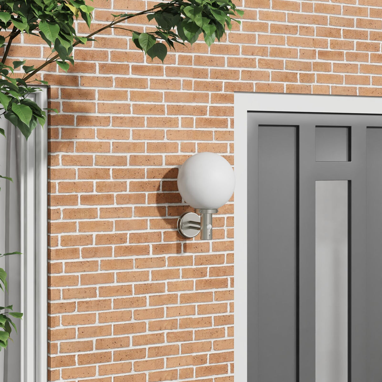 Outdoor Wall Light Stainless Steel Ip44