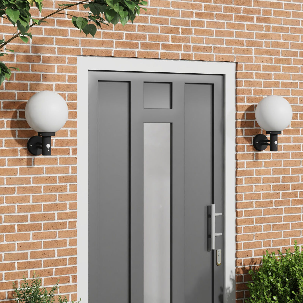 Outdoor Wall Light Stainless Steel Ip44
