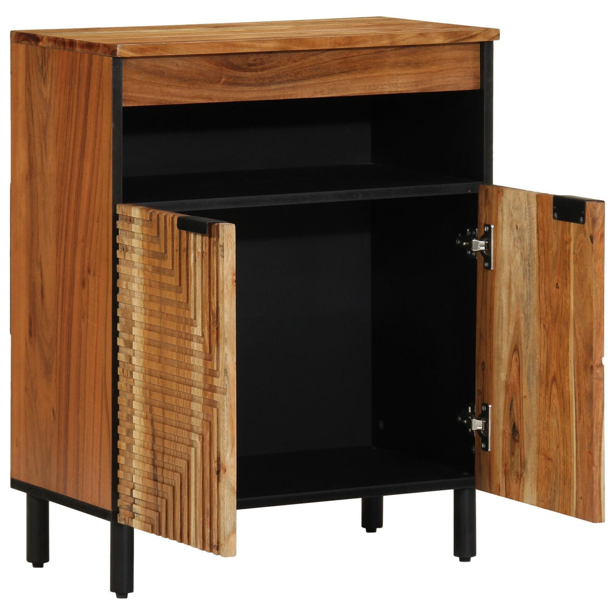 Sideboard 60X33X75 Cm Solid Wood Mango