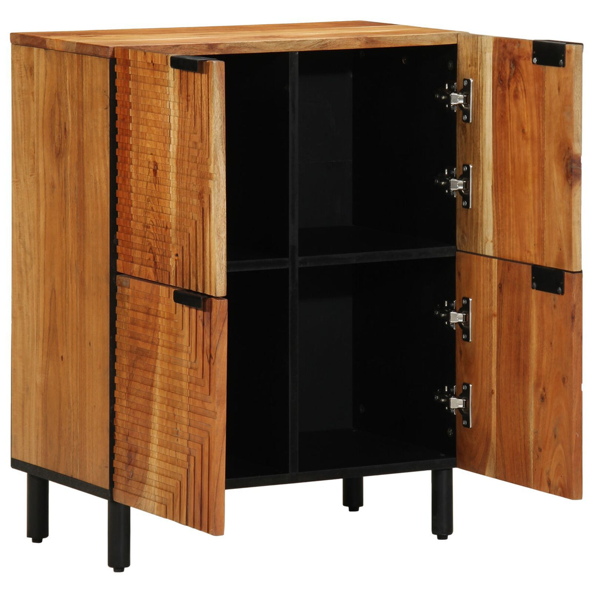 Sideboard 60X33X75 Cm Solid Wood Mango