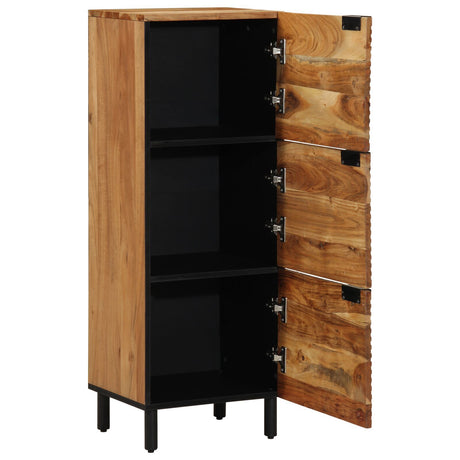 Highboard 40X33X110 Cm Solid Wood Mango