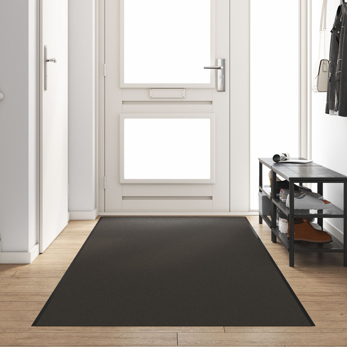 Washable Doormat - Anthracite 120X400 Cm