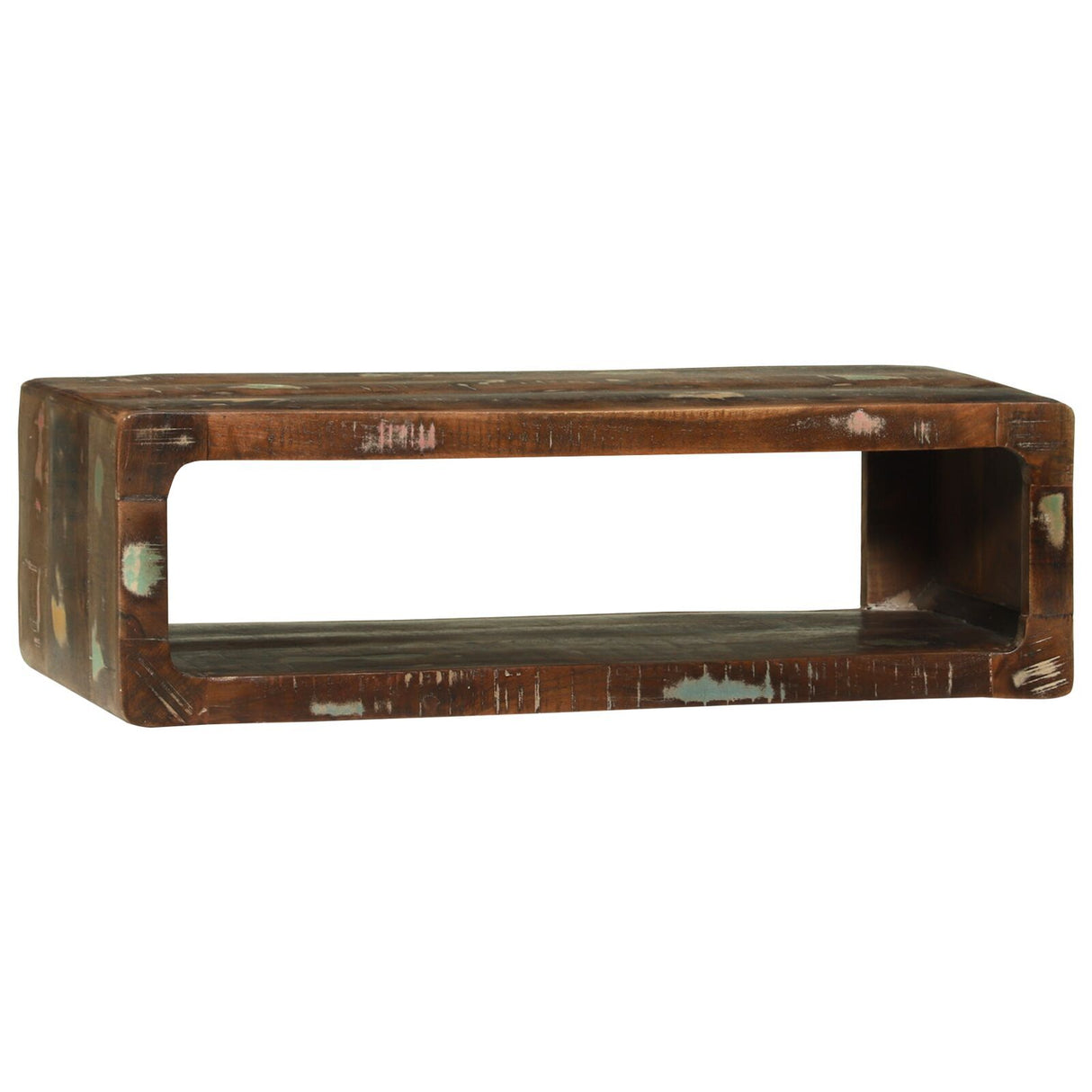 Tv Wall Cabinet Solid Wood Rough Mango