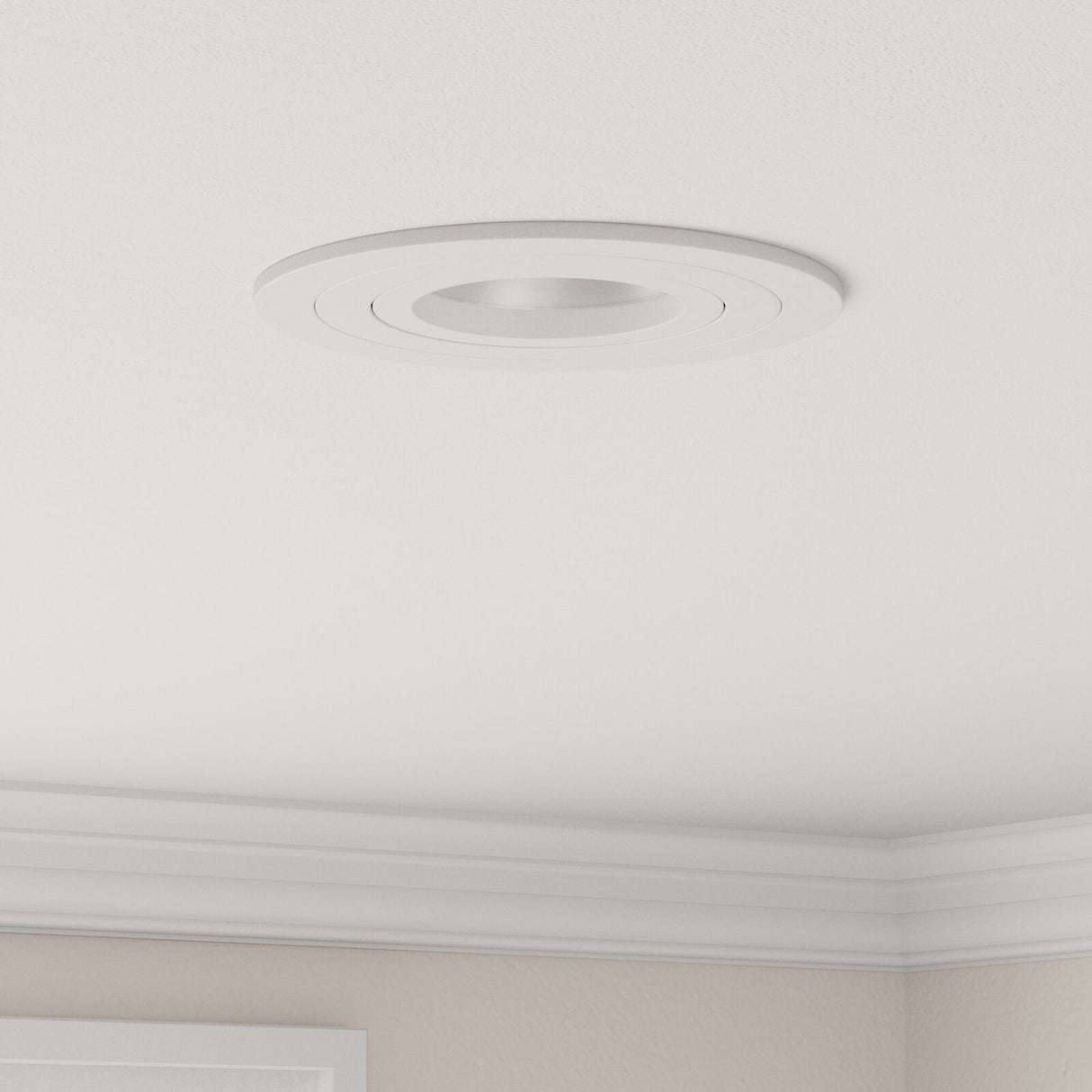 Recessed Spotlights 12 Pcs Round Gu10 White Ø91 Mm