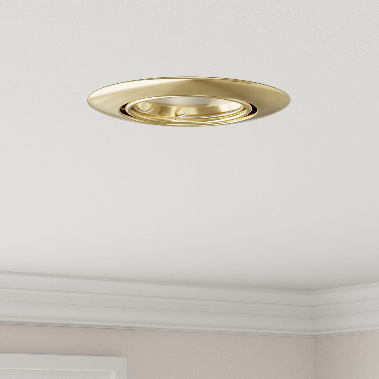 Recessed Spotlights 6 Pcs Round Gu10 Ø90 Mm Steel